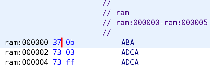 working disassembly